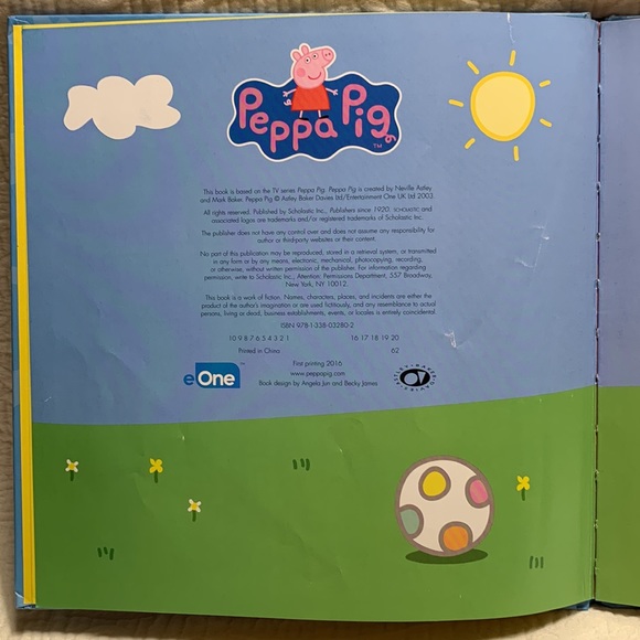 Playtime for Peppa and George - Hardcover Book by Scholastic - Picture 5 of 8